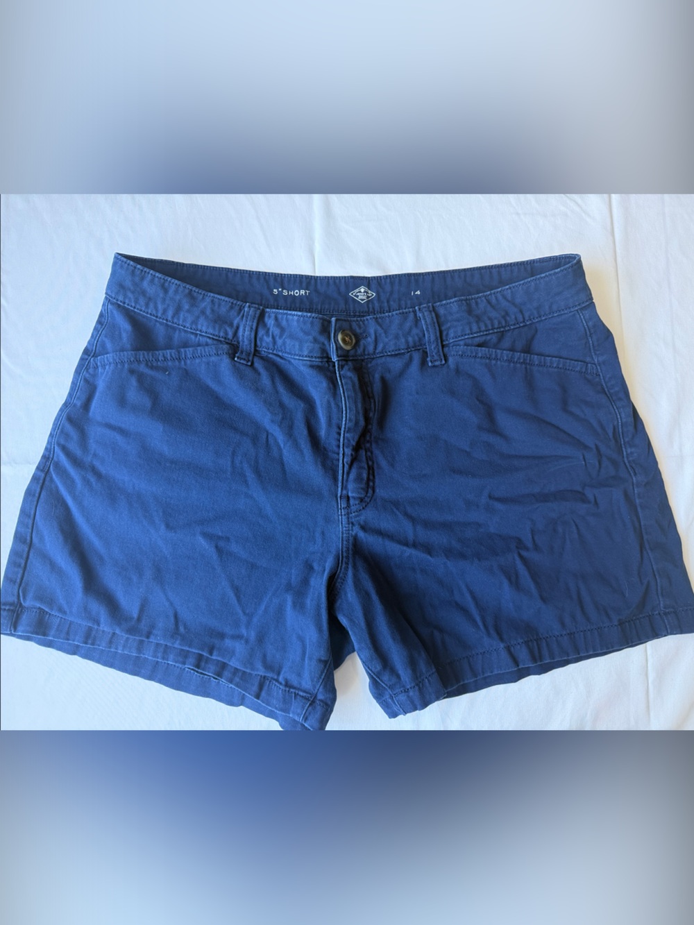 St. John's Bay Navy Blue 5" Shorts